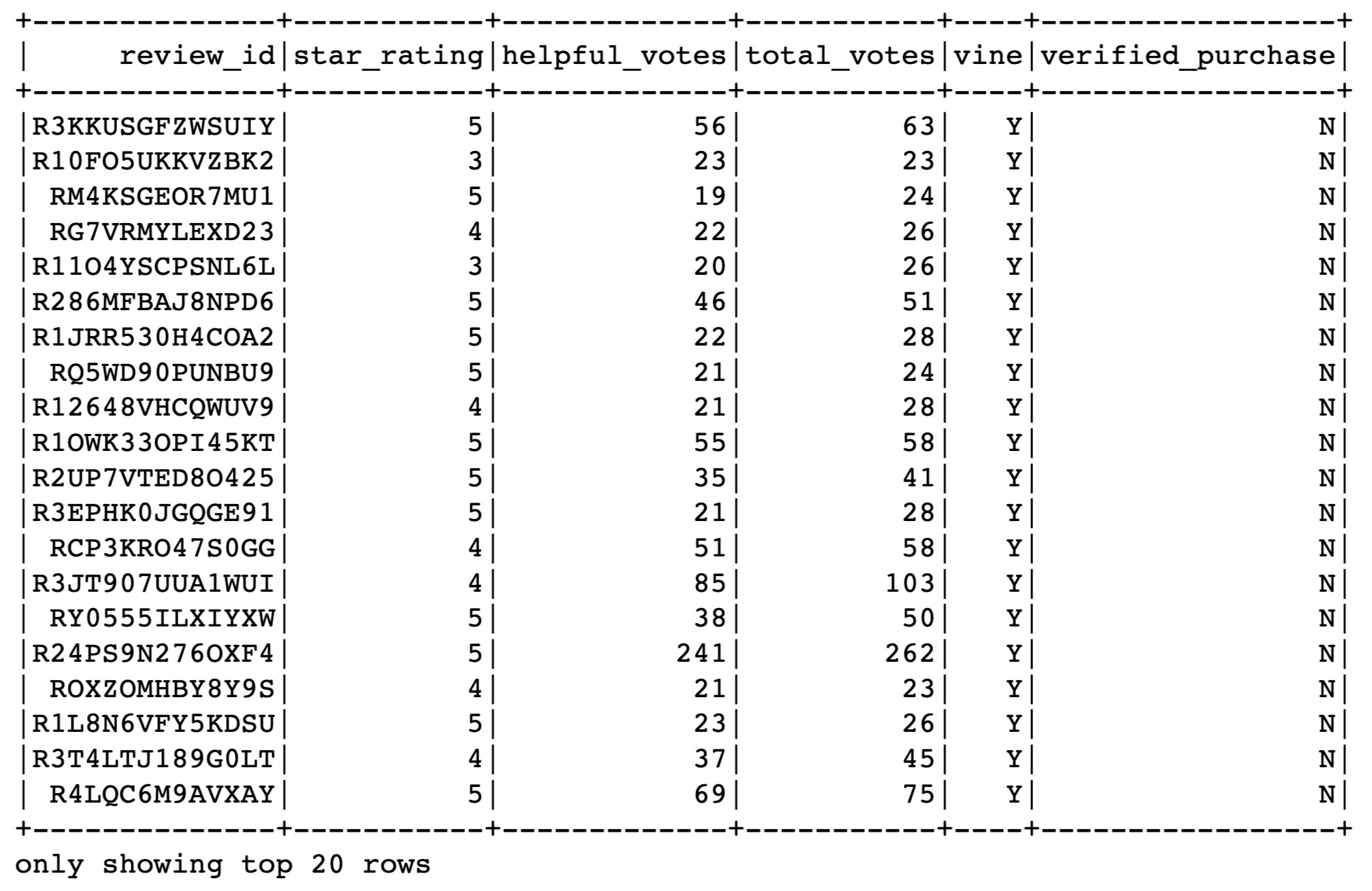 Paid Dataframe