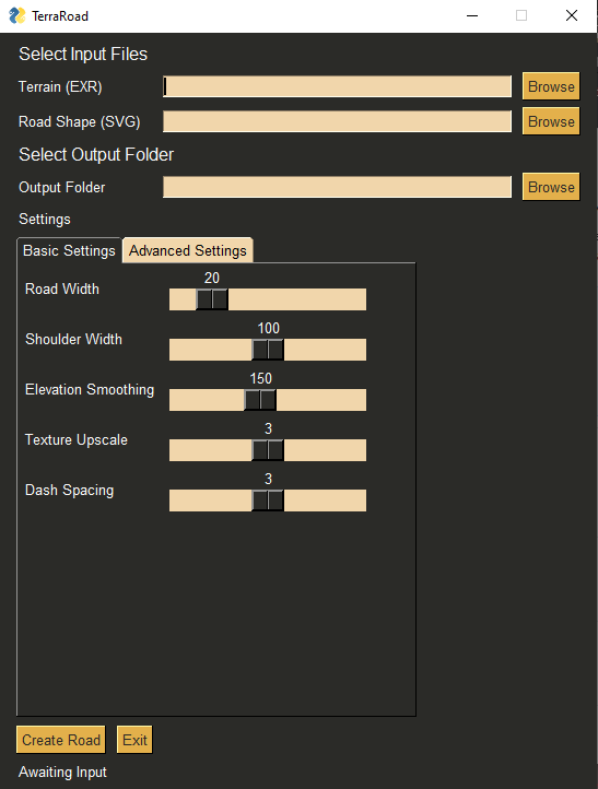 TerraRoad UI