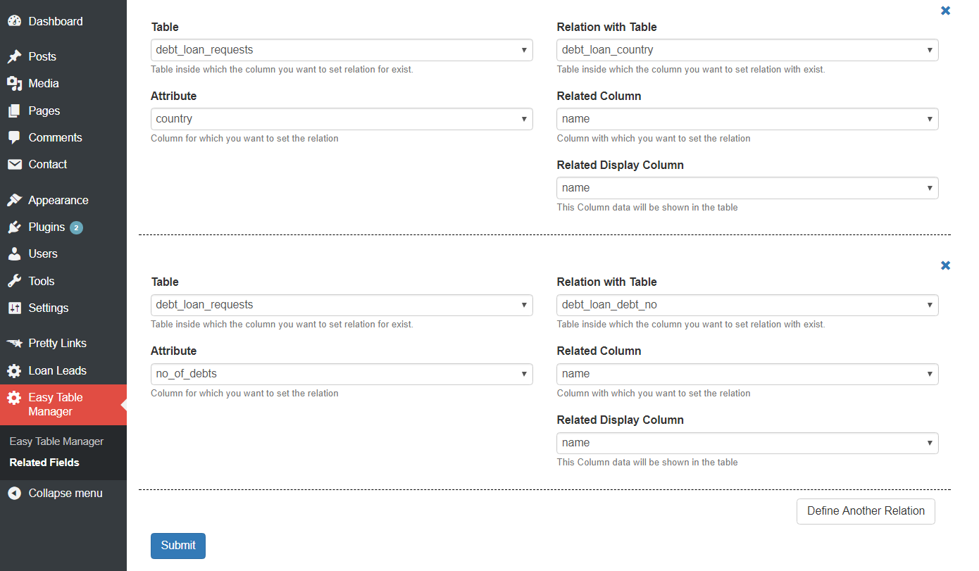 Crud List alt text
