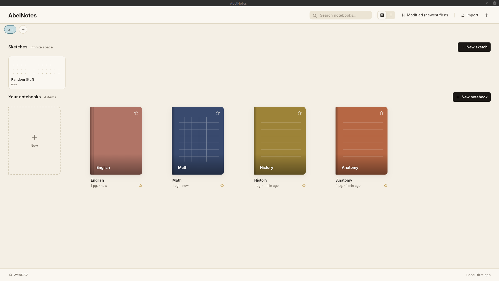 Screenshot 2 of AbelNotes