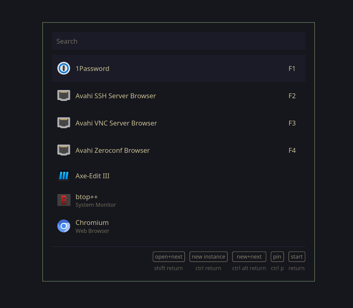 omarchy-walker app screenshot