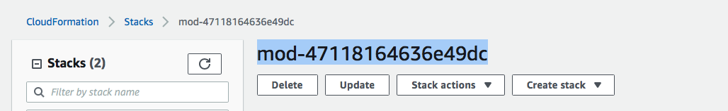 cloudformation name