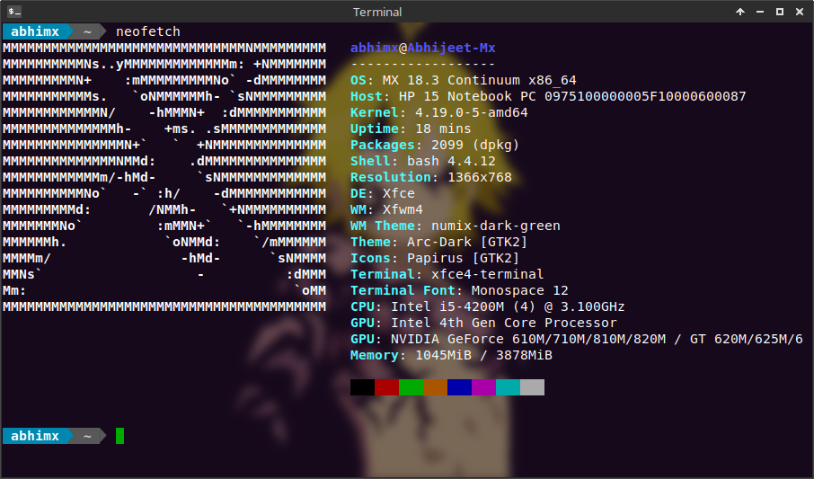 GitHub - BoredAbhi/Terminal-Theme: 🐧 My Terminal Theme