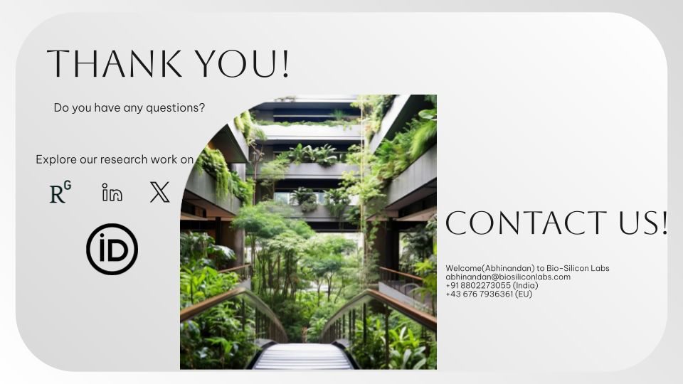Thank you and research contact panel