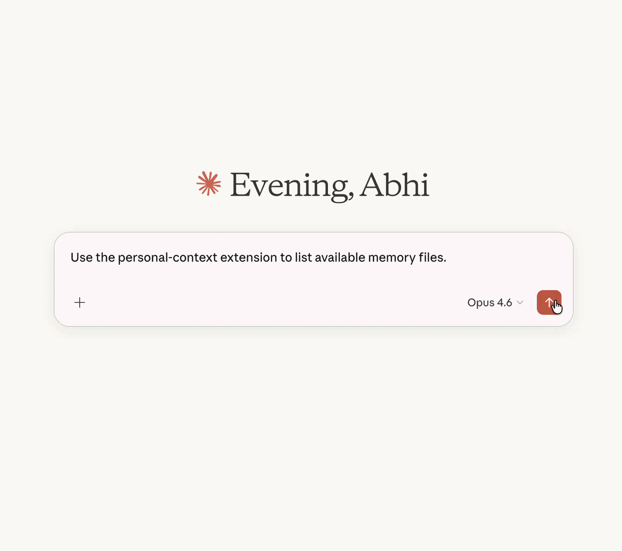Personal Context MCP in Claude Desktop