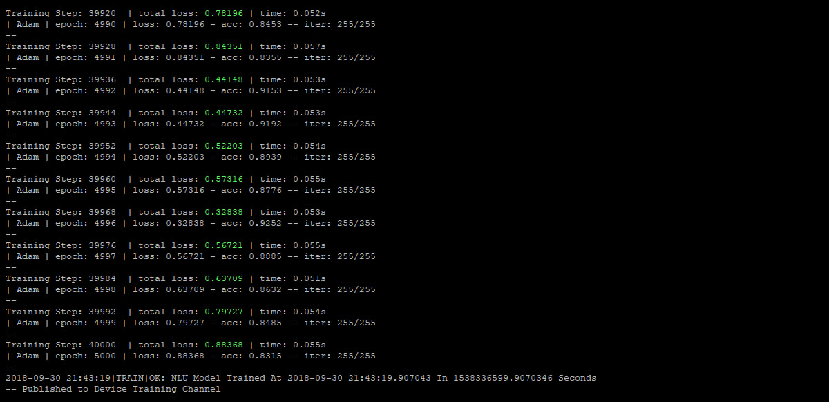 Training Your NLU Engine