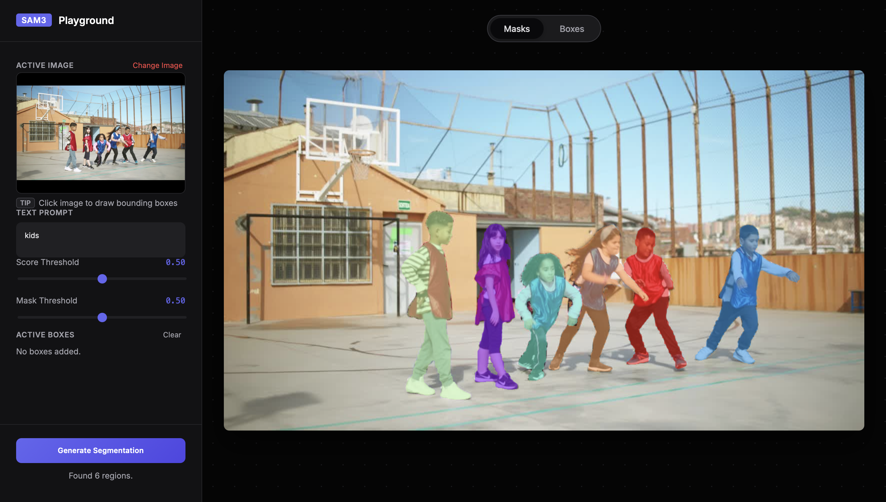 SAM3 Playground UI