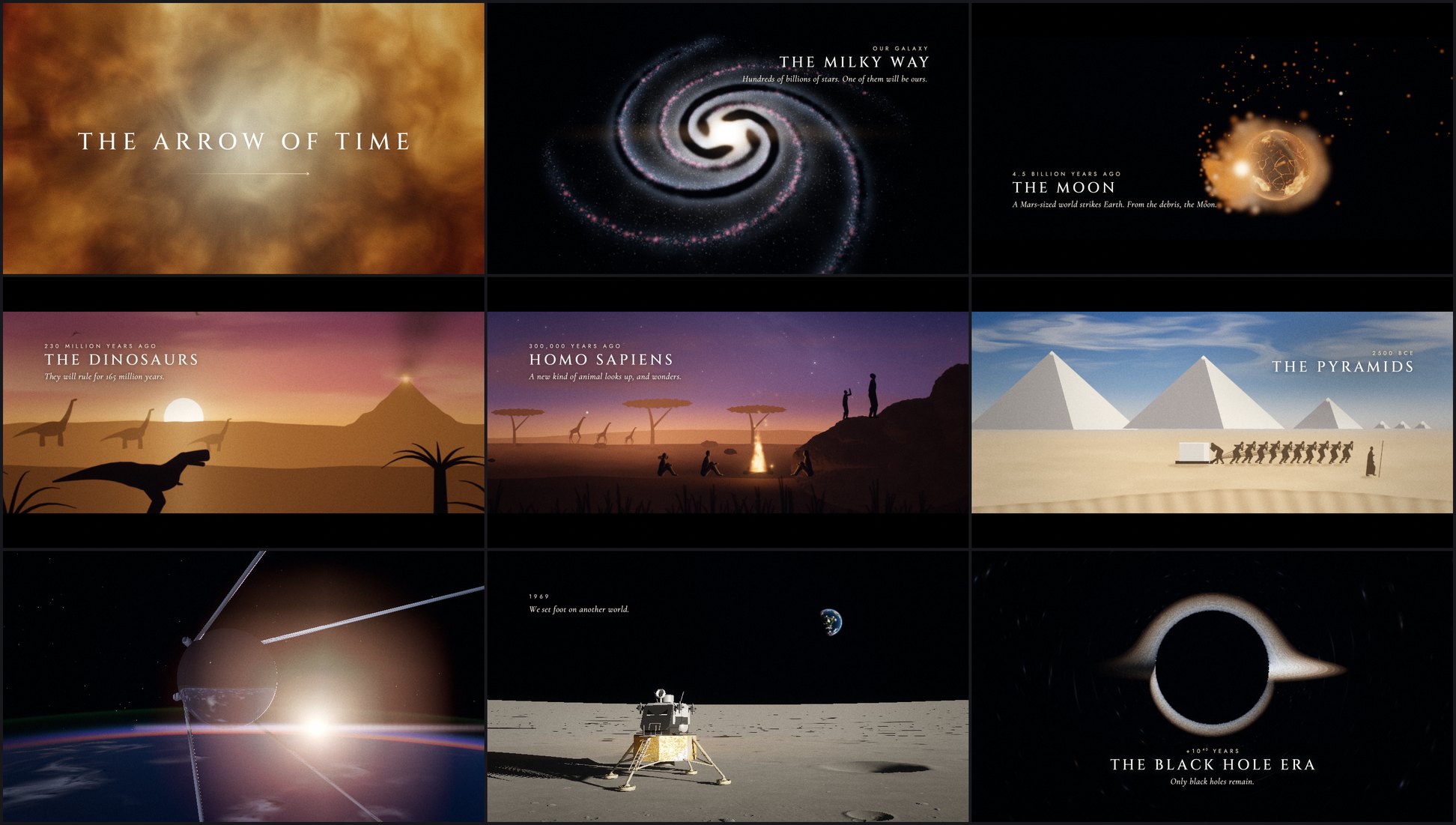 Frames from The Arrow of Time