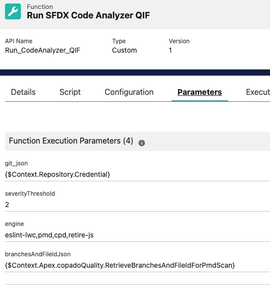 Function Parameters