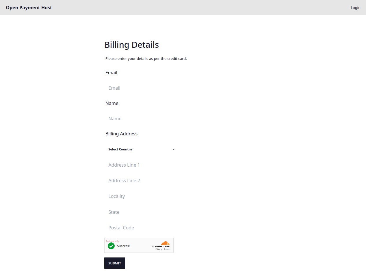 Billing