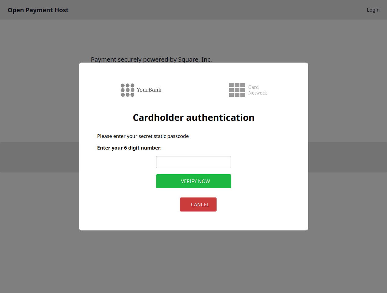 3D-Secure