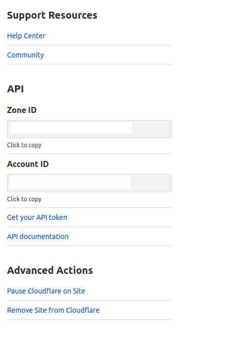 Screenshot of Account ID area!