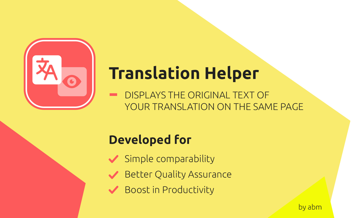 Translation Helper for Craft CMS