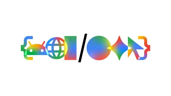 [아키텍처] The image shows a colorful abstract design with the Google I/O 2026 logo.