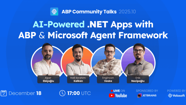 ABP Community Talks - AI-Powered .NET Apps