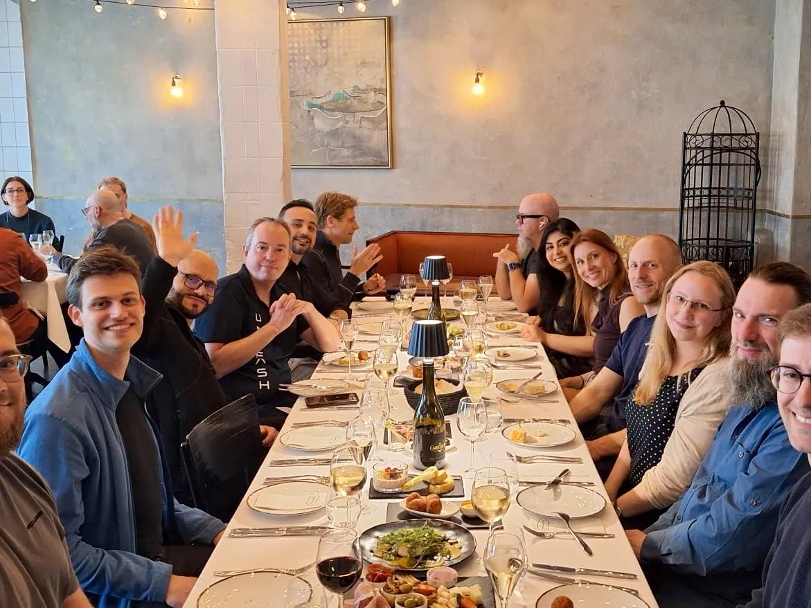 Speakers dinner in Vilnius