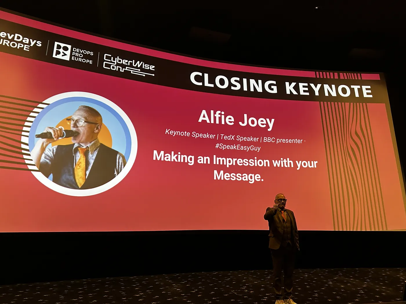 Closing keynote with Alfie Joey