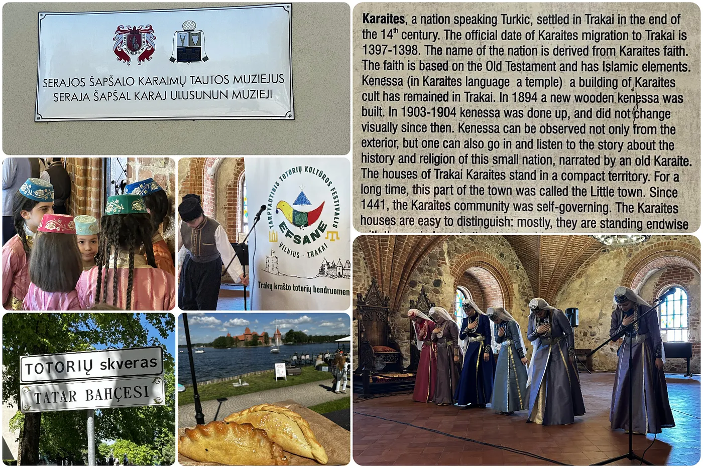 Trakai castle and lakes
