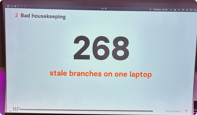 268 stale branches