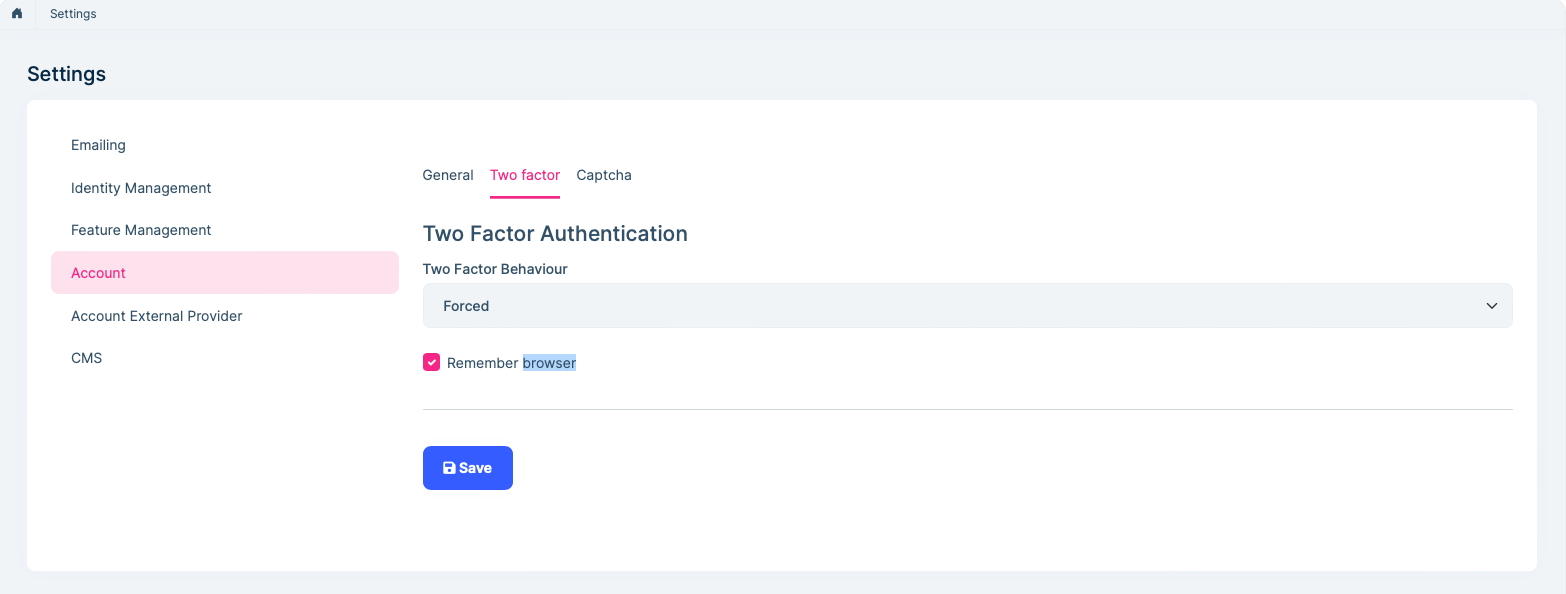 Two Factor Authentication | ABP.IO Documentation
