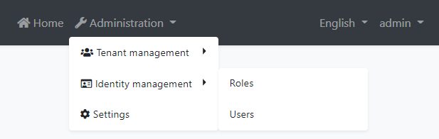 Identity Management Module | ABP.IO Documentation