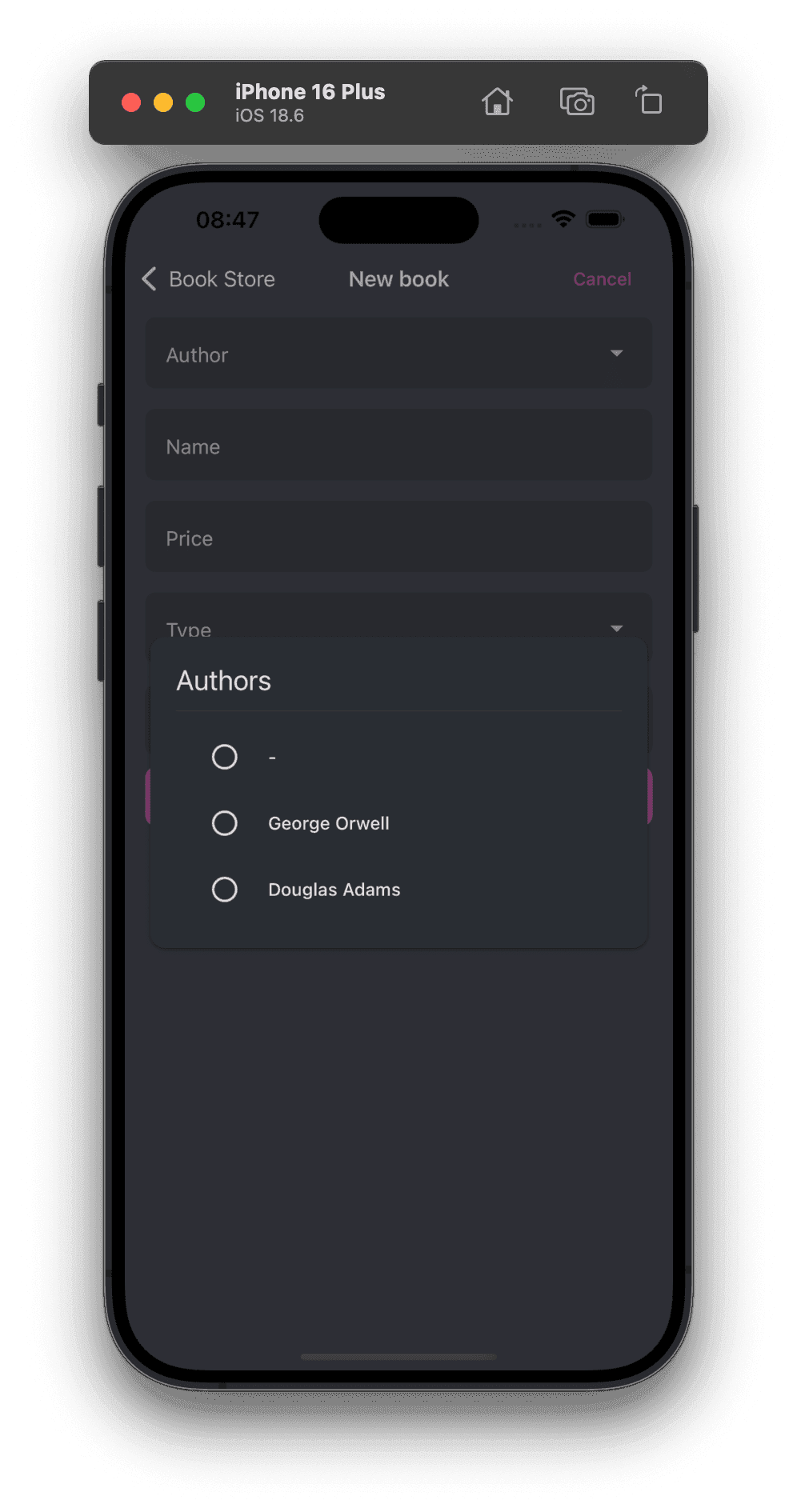 Authors in Book Form