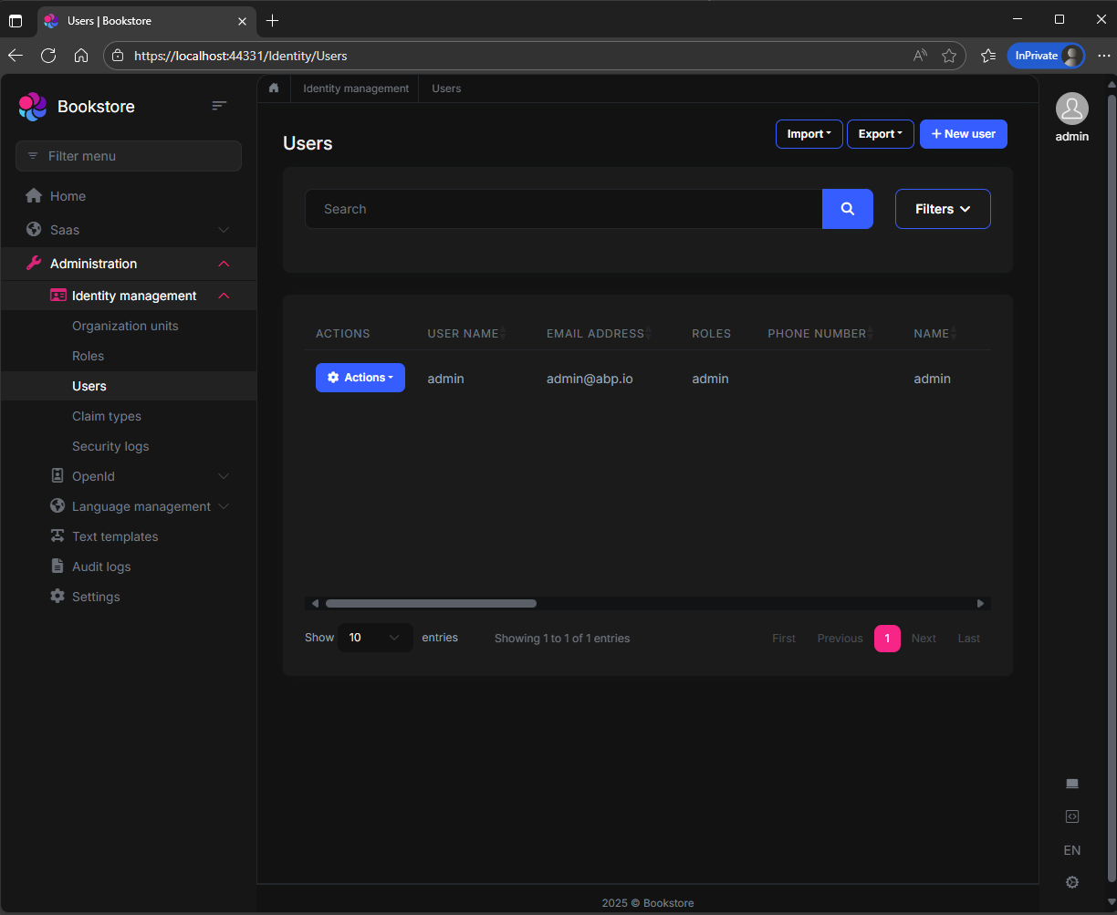 bookstore-browser-users-page