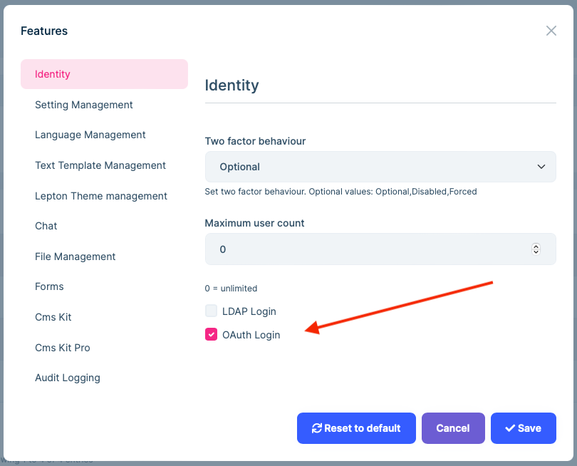 enable-oauth-feature