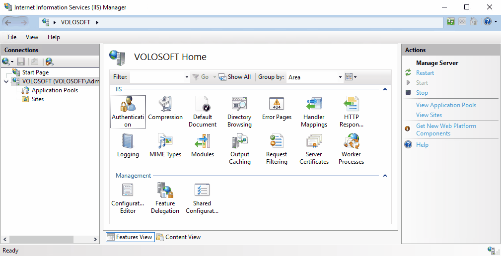 Import the certificate