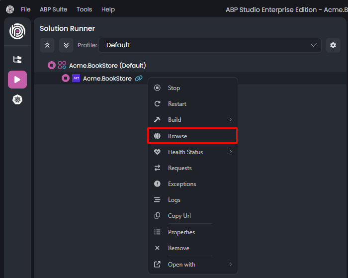 abp-studio-quick-start-browse-command