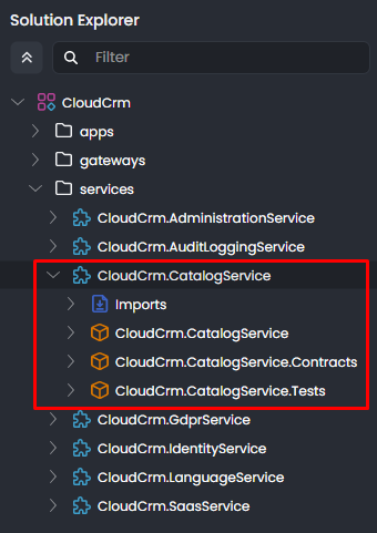 abp-studio-new-catalog-service-in-solution-explorer
