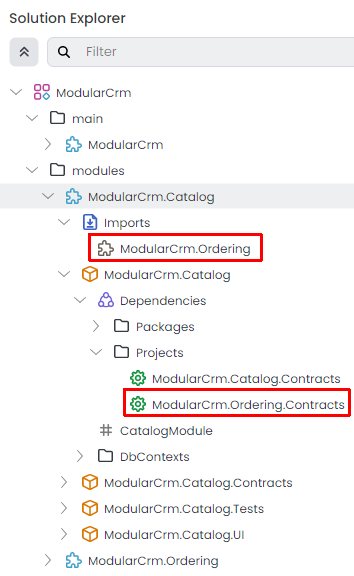 abp-studio-imports-and-dependencies