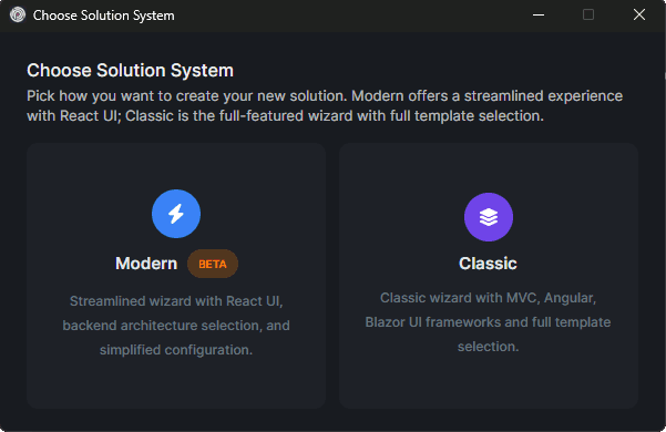 abp-studio-project-creation-react