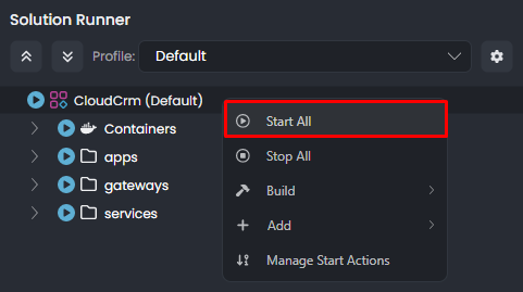 abp-studio-run-build-and-start-all