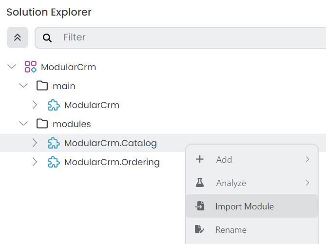 abp-studio-import-module-ordering