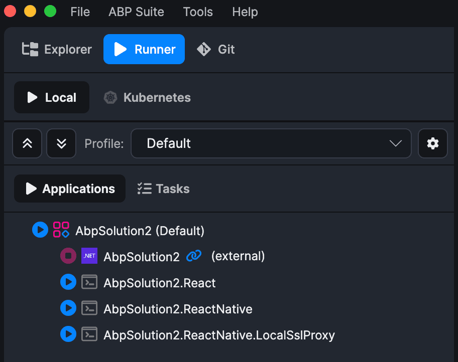 React Native Default Profile