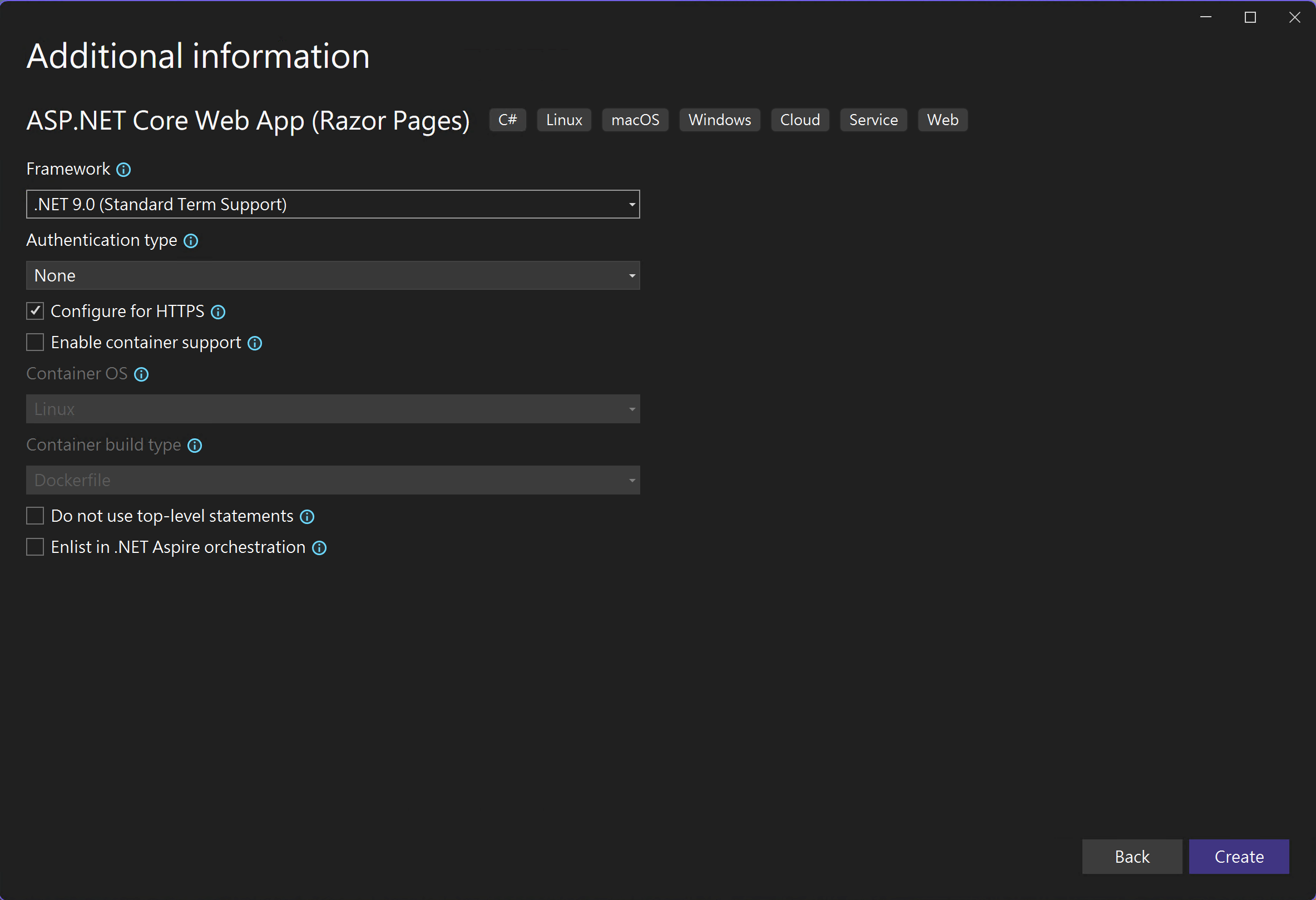 create-aspnet-core-application