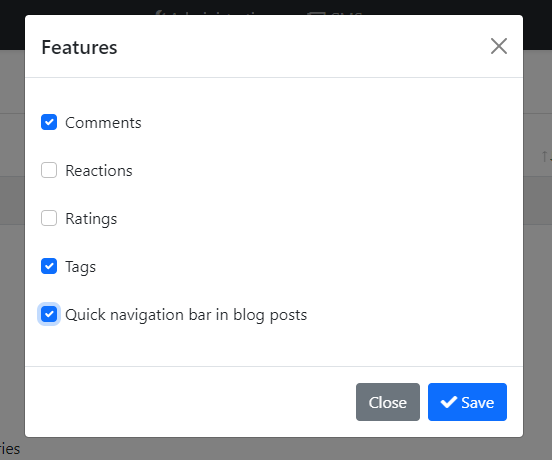 features-dialog