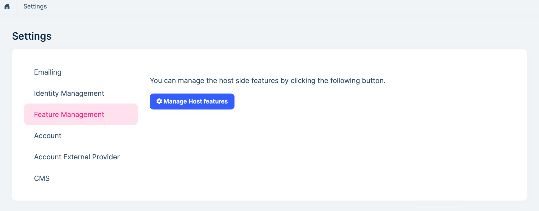 manage-host-feature