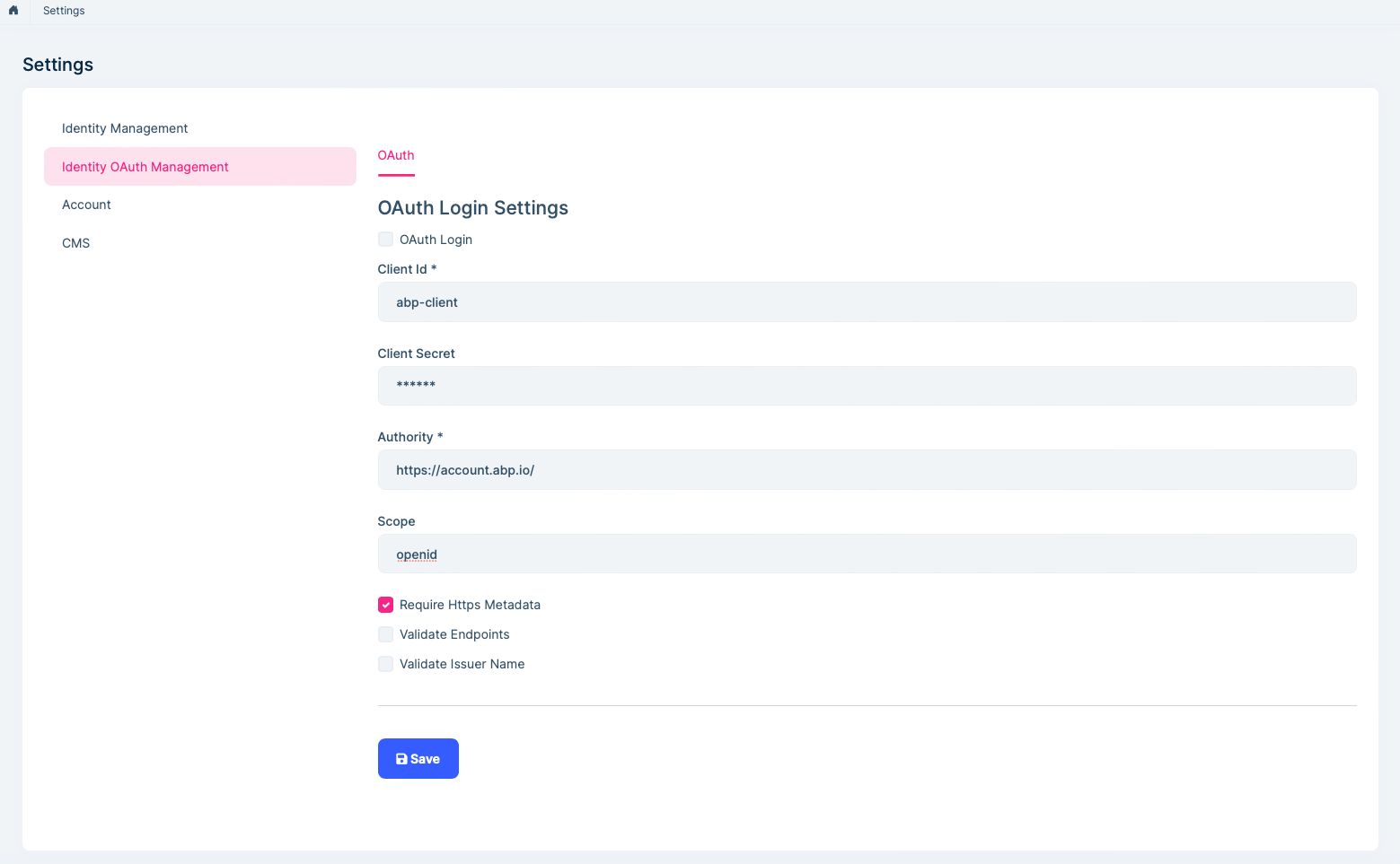 configure-oauth-setting