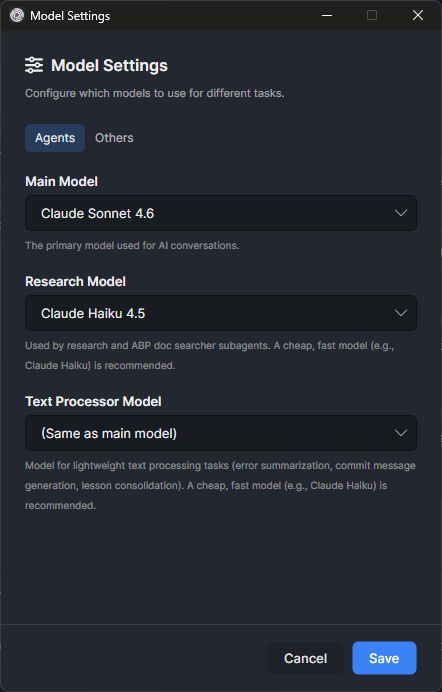 model-settings-agents
