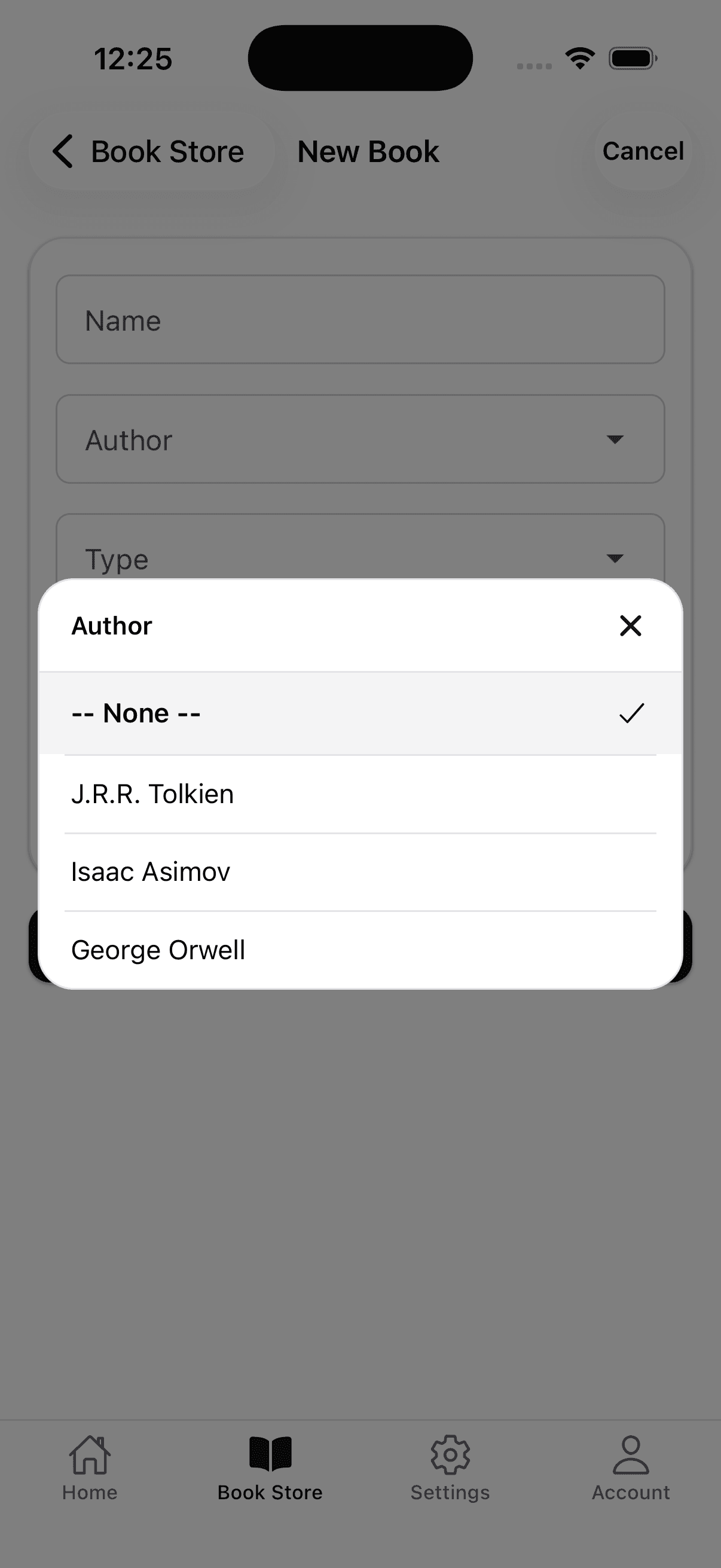 Authors in Book Form