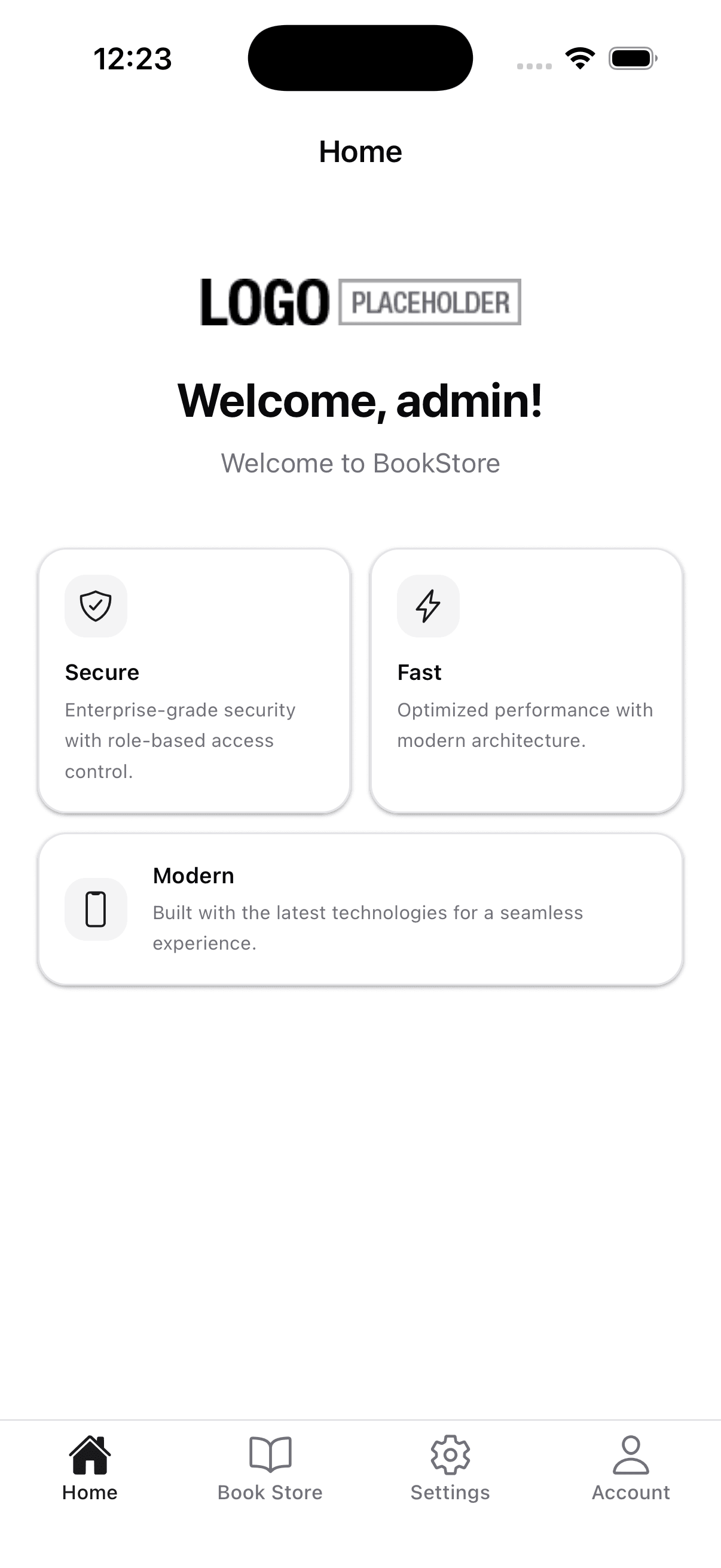 Book Store Tab