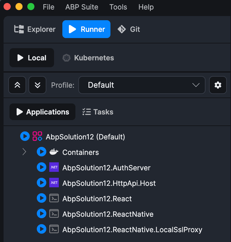 React Native Default Profile