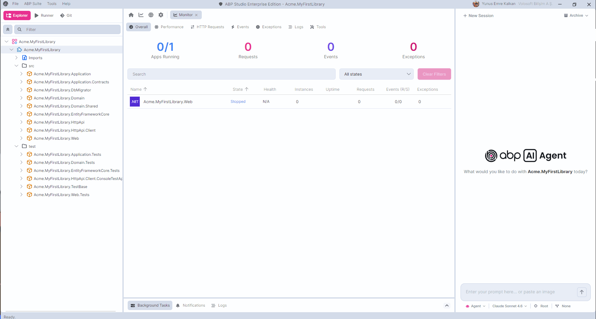 ABP Studio AI Agent
