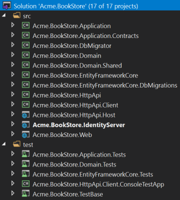 vs-default-app-solution-structure