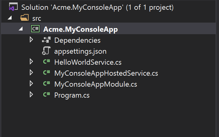 basic-console-application-solution