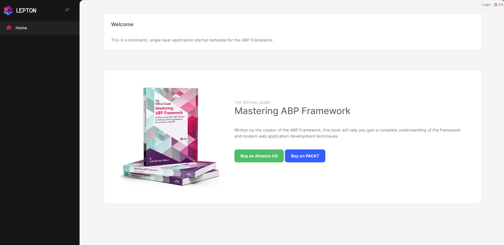 Quick Start | ABP.IO Documentation