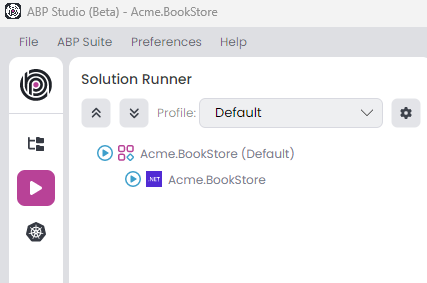 abp-studio-quick-start-example-applications-in-solution-runner