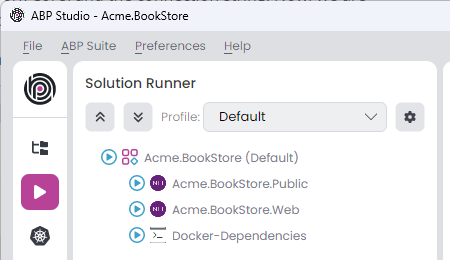 abp-studio-quick-start-example-applications-in-solution-runner